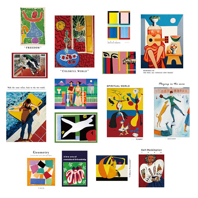 Nordic Literary Style Wall Bedroom Bedroom Room Background Wall - Image 4