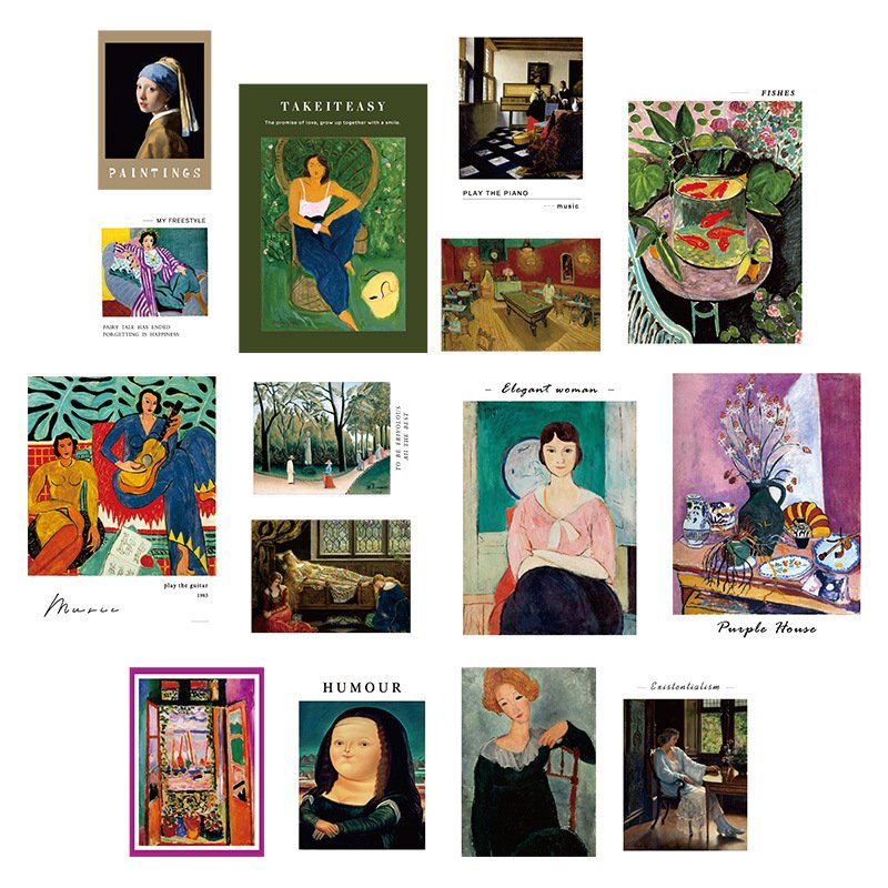 Nordic Literary Style Wall Bedroom Bedroom Room Background Wall - Image 6