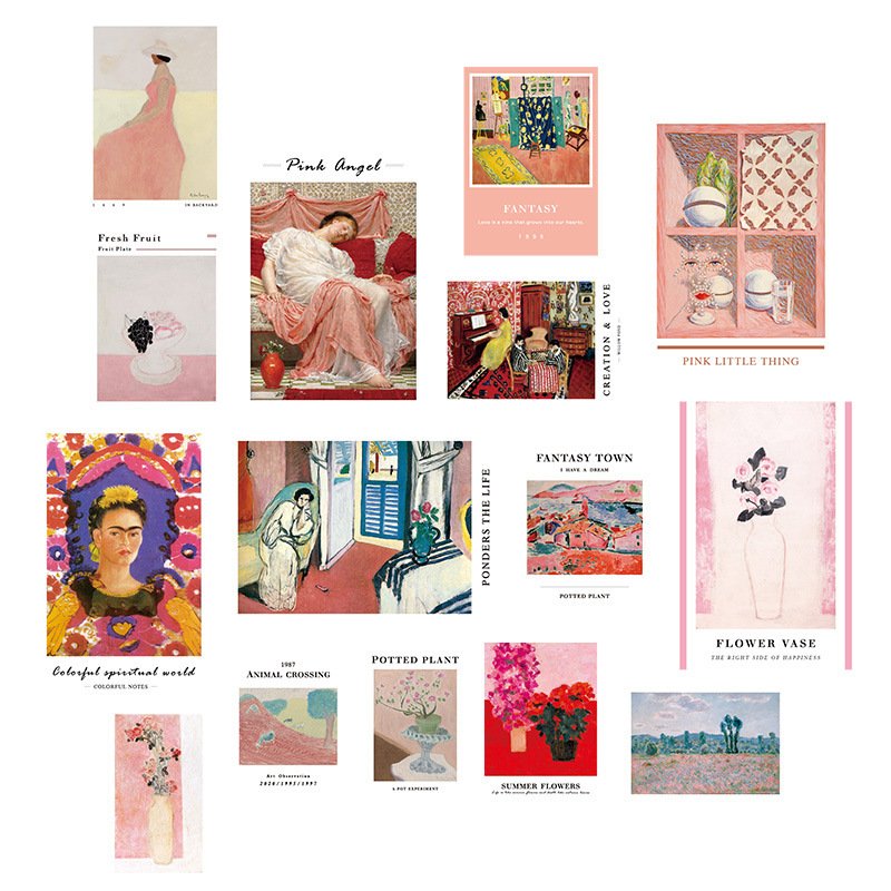 Nordic Literary Style Wall Bedroom Bedroom Room Background Wall - Image 2