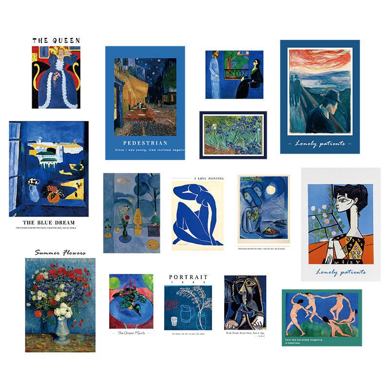 Nordic Literary Style Wall Bedroom Bedroom Room Background Wall - Image 3