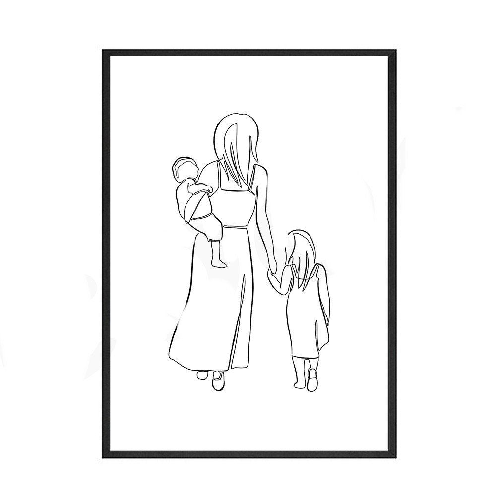 Minimalist Wall Art Picture Canvas Painting - Image 8