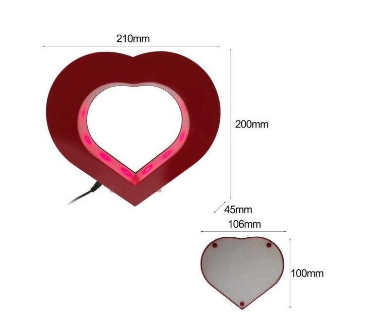 Anti-Gravity Heart Picture Frame - Image 4