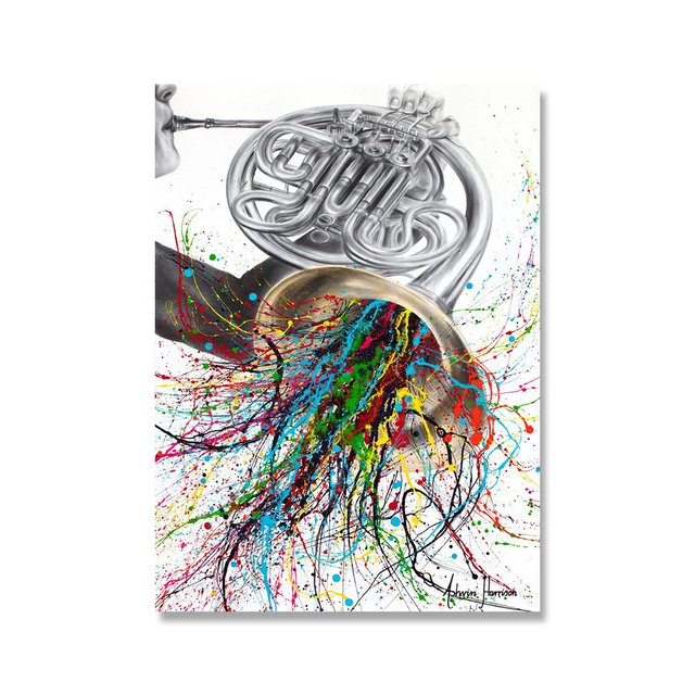 Hanging Picture Frameless Painting Northern Europe Porch Decorative - Image 9