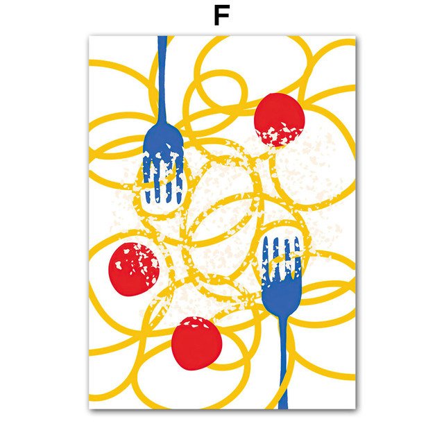 Canvas Core Spray Painting Hanging Picture Rimless Decorative Picture - Image 4