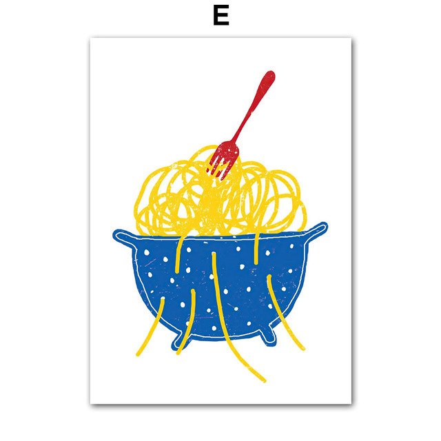 Canvas Core Spray Painting Hanging Picture Rimless Decorative Picture - Image 6