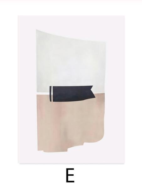 Scandinavian abstract painting poster wall picture - Image 10