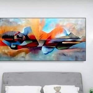 Decorative Inkjet Printing Home Furnishing Frameless Picture