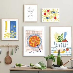 Canvas Core Spray Painting Hanging Picture Rimless Decorative Picture