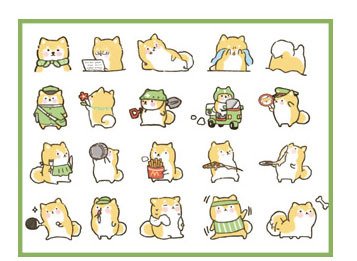 Cute Handbook Stickers Photo Album Diary DIY Decoration - Image 6