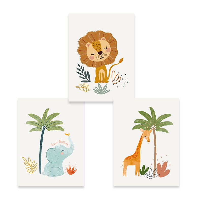 Canvas Core Spray Painting Hanging Picture Frameless Picture - Image 7