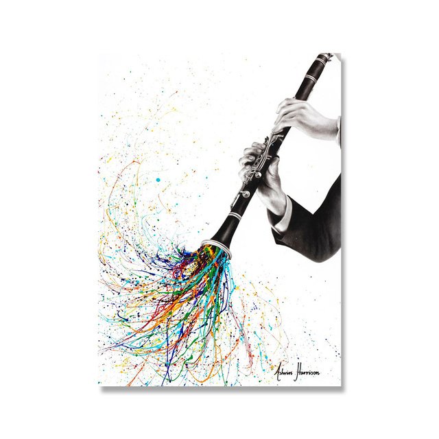 Hanging Picture Frameless Painting Northern Europe Porch Decorative