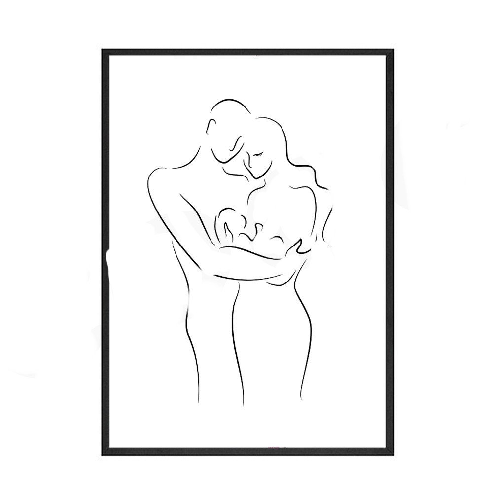 Minimalist Wall Art Picture Canvas Painting - Image 3