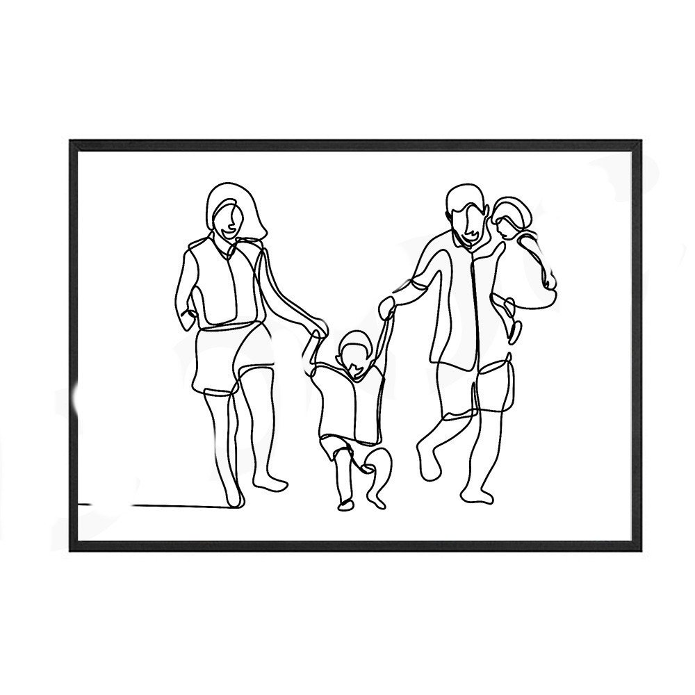 Minimalist Wall Art Picture Canvas Painting - Image 7