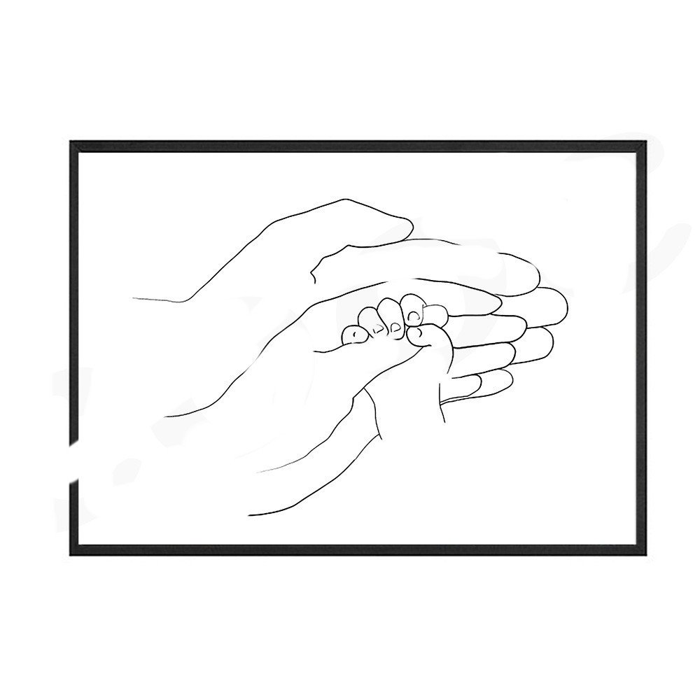 Minimalist Wall Art Picture Canvas Painting - Image 2