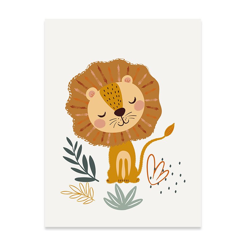 Canvas Core Spray Painting Hanging Picture Frameless Picture - Image 5