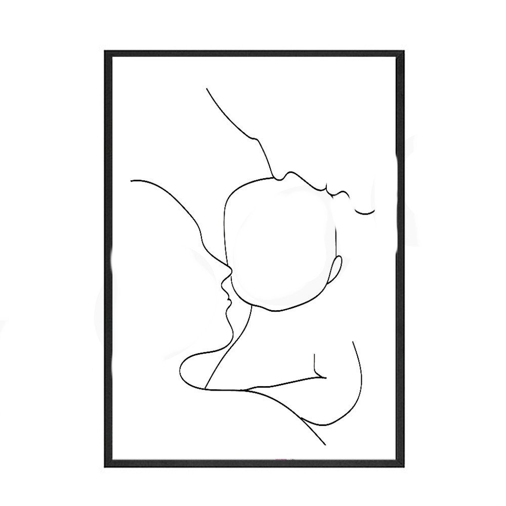 Minimalist Wall Art Picture Canvas Painting - Image 5